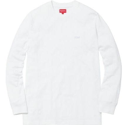 Supreme Metallic Box Logo L/S Tee