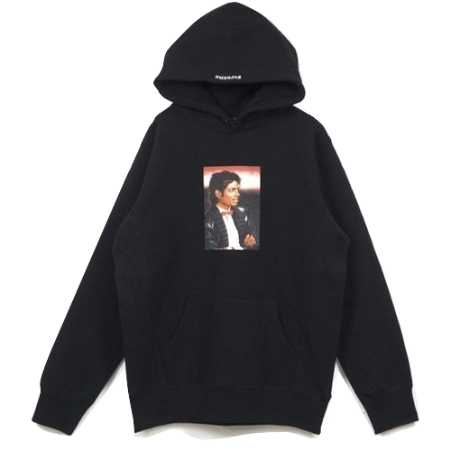 Supreme Michael Jackson Hooded Sweatshirt - Black
