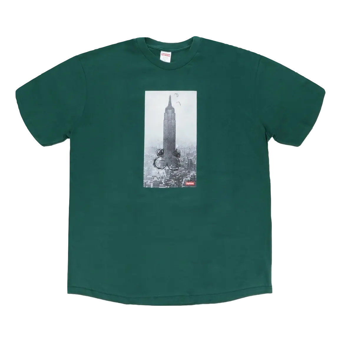 Supreme Mike Kelley Empire State Building Tee - Dark Green Supreme