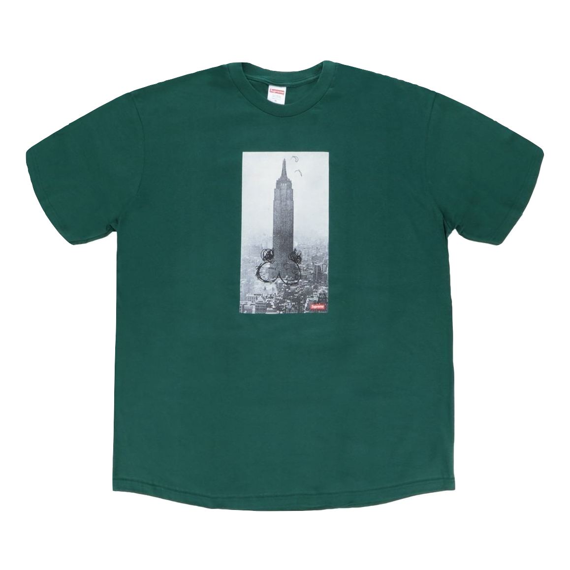 Supreme Mike Kelley Empire State Building Tee - Dark Green