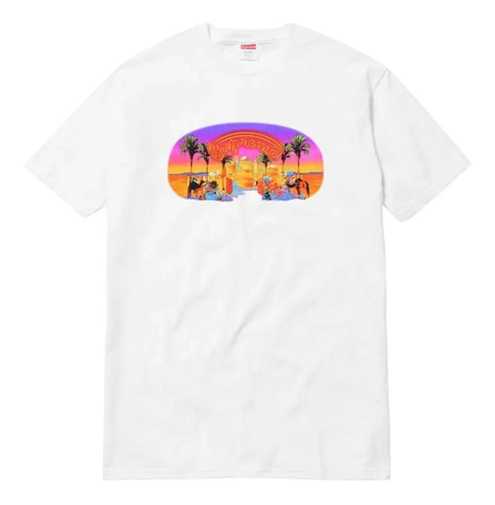 Supreme Mirage Tee - White Supreme