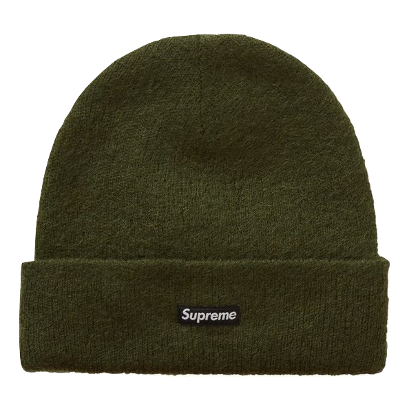 Supreme Mohair Beanie - Olive Supreme