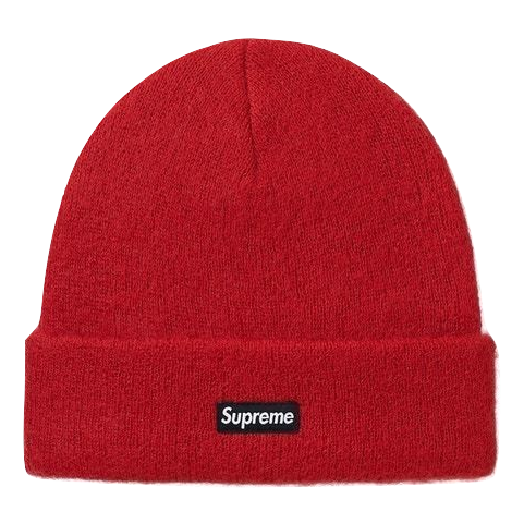 Supreme Mohair Beanie FW17 - Red
