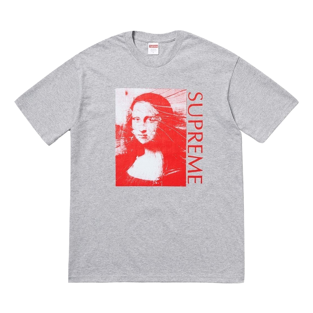 Supreme Mona Lisa Tee - Heather Grey