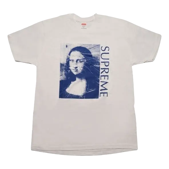 Supreme Mona Lisa Tee - White - Used Supreme