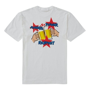 Supreme Money Power Respect Tee - White Supreme