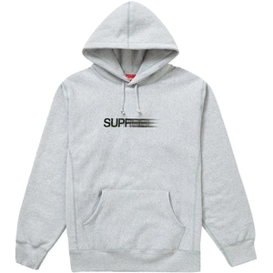 Supreme Motion Logo Hooded Sweatshirt - Ash Grey