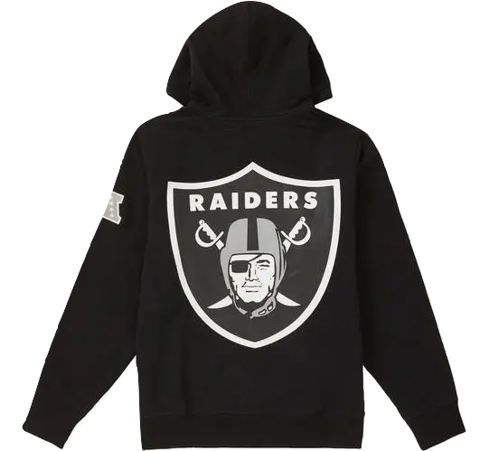 Supreme x Oakland Raiders Hooded Sweatshirt - Black Supreme