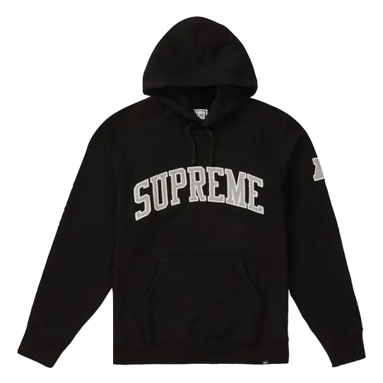 Supreme x Oakland Raiders Hooded Sweatshirt - Black Supreme