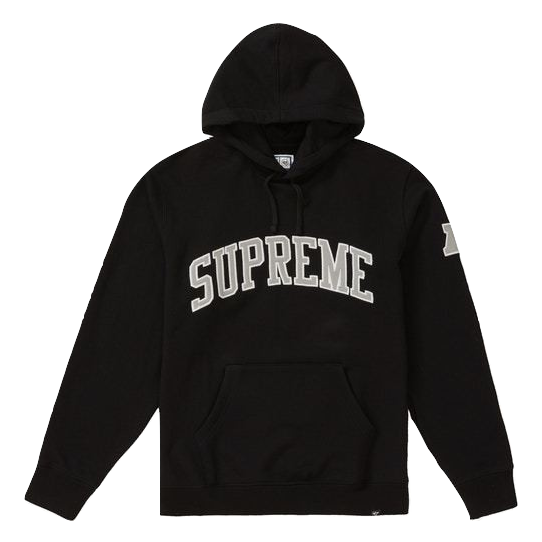 Supreme x Oakland Raiders Hooded Sweatshirt - Black