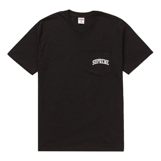 Supreme x NFL Raiders Pocket Tee - Black
