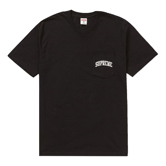 Supreme x NFL Raiders Pocket Tee - Black - Used