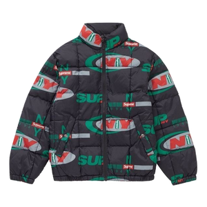 Supreme NY Reversible Puffy Jacket - Black - Used