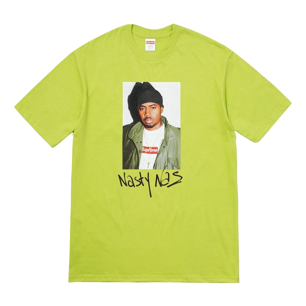 Supreme Nas Tee - Lime - Used