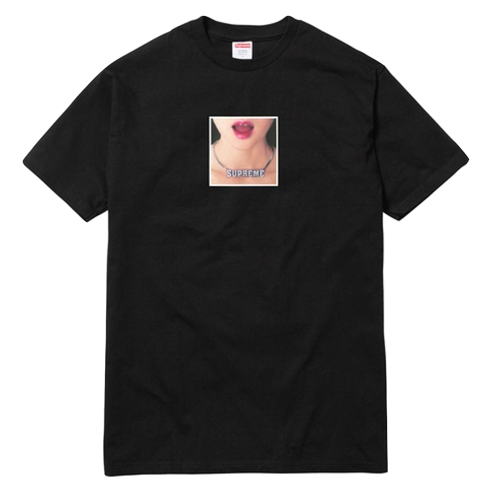 Supreme Necklace Tee - Black