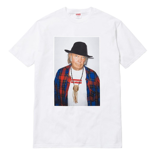 Supreme Neil Young Tee - White - Used