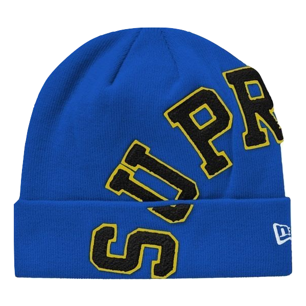 Supreme New Era Big Arc Beanie - Pale Royal Supreme
