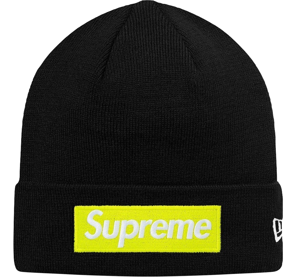 Supreme New Era Box Logo Beanie (FW17) Black