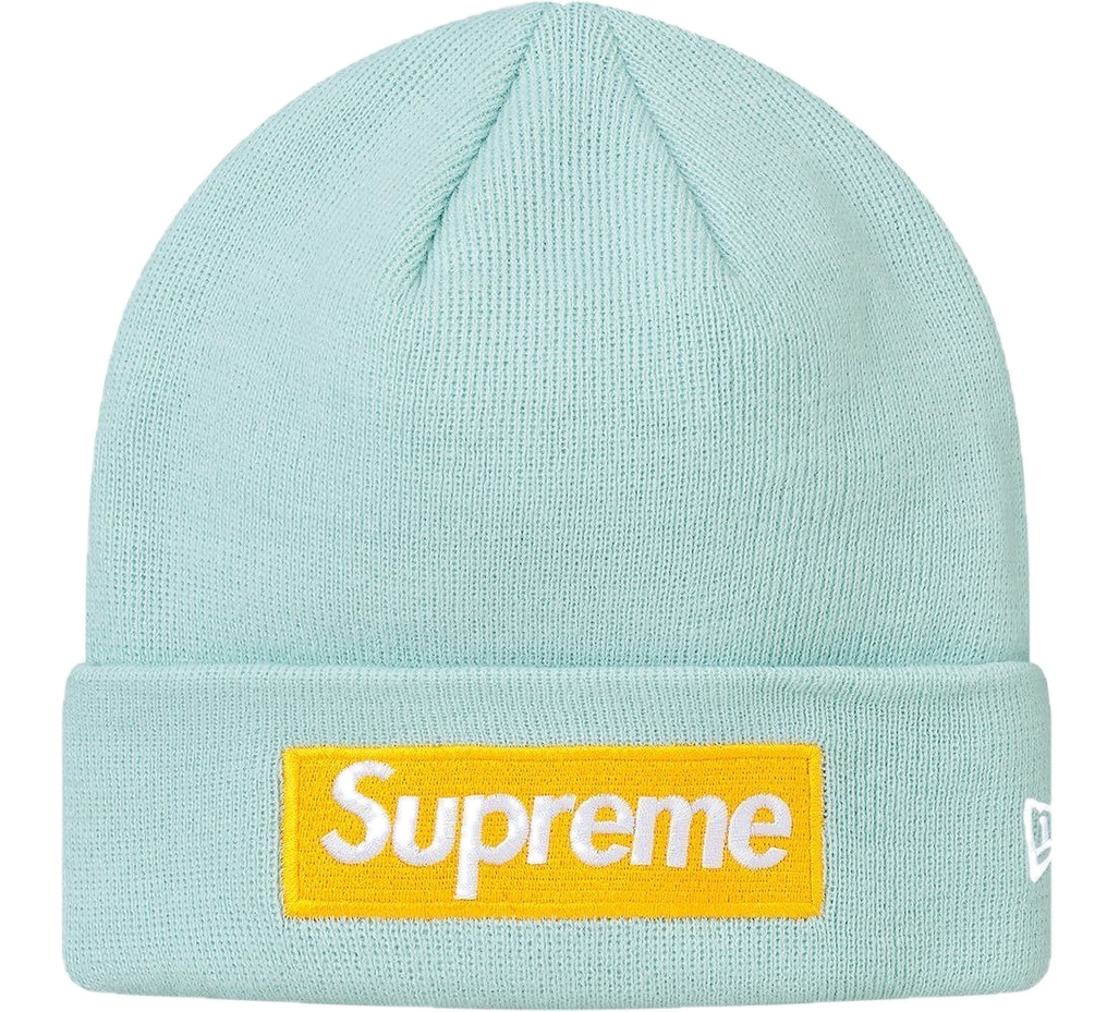 Supreme ice blue beanie Clearance