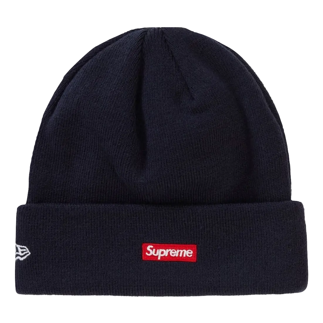 Supreme New Era HQ Beanie - Navy Supreme