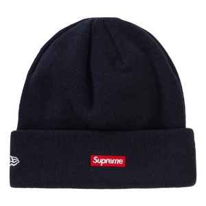 Supreme New Era HQ Beanie - Navy Supreme