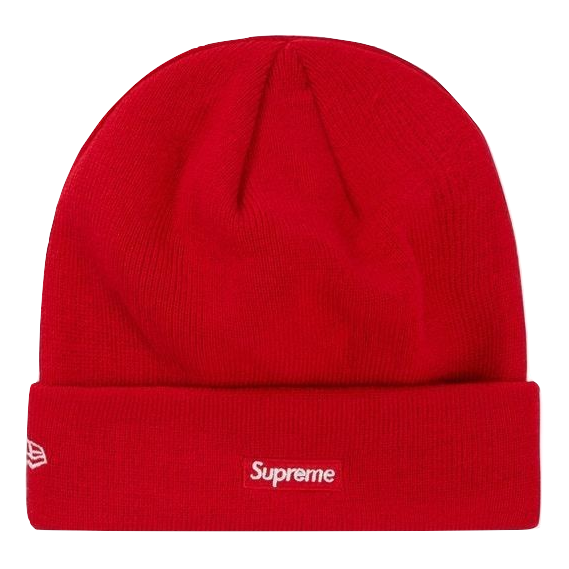 Supreme New Era HQ Beanie - Red