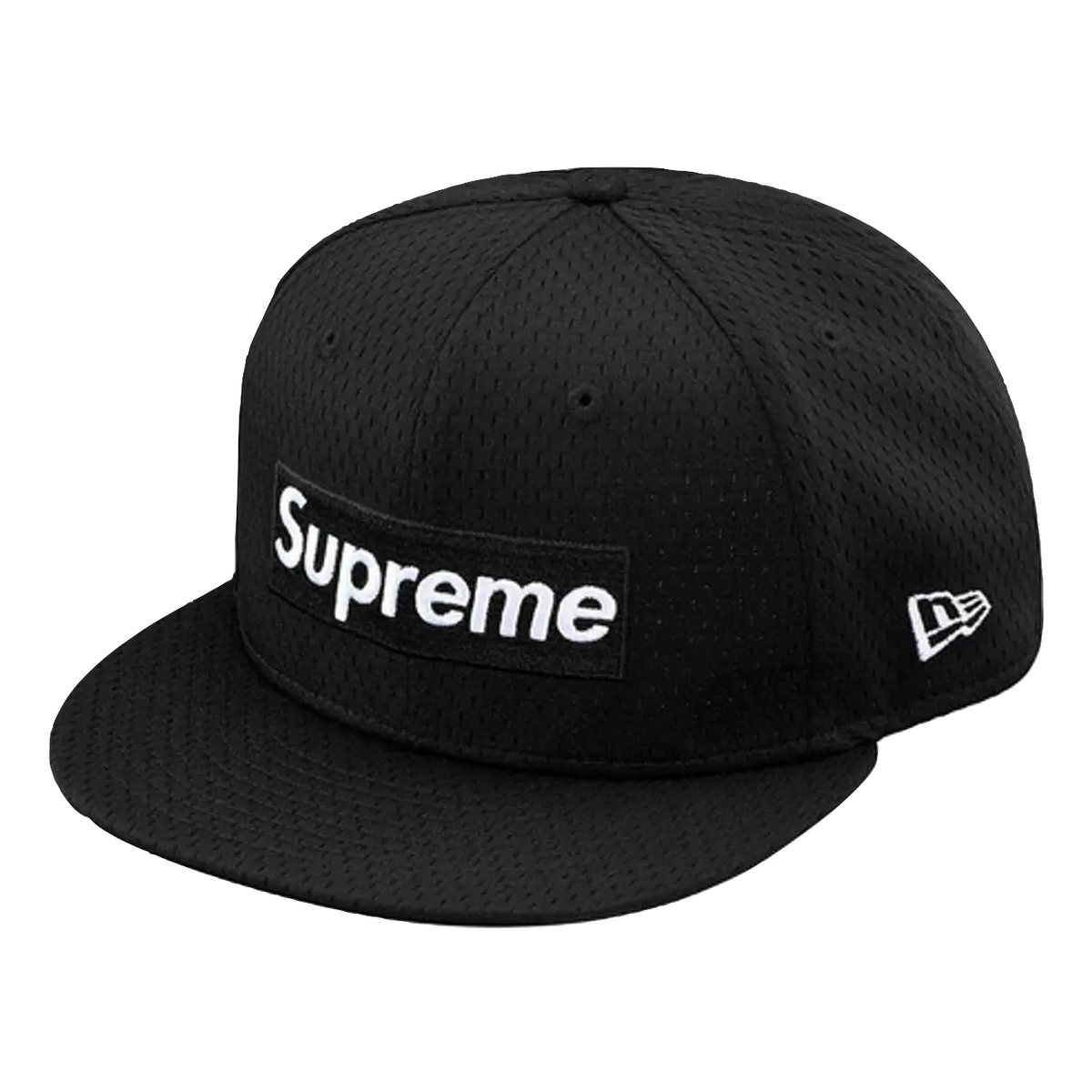 Supreme Mesh Box Logo New Era - Black Supreme