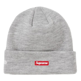 Supreme New Era S Logo Beanie FW19 - Heather Grey