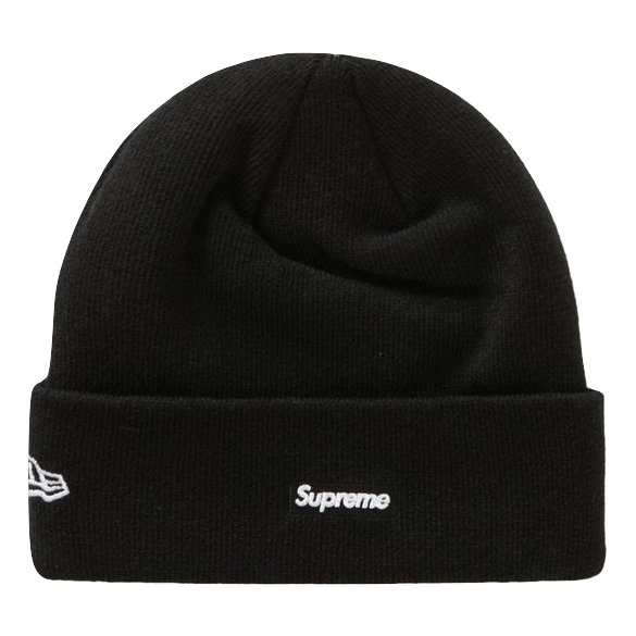 Supreme New Era S Logo Beanie - Black FW20