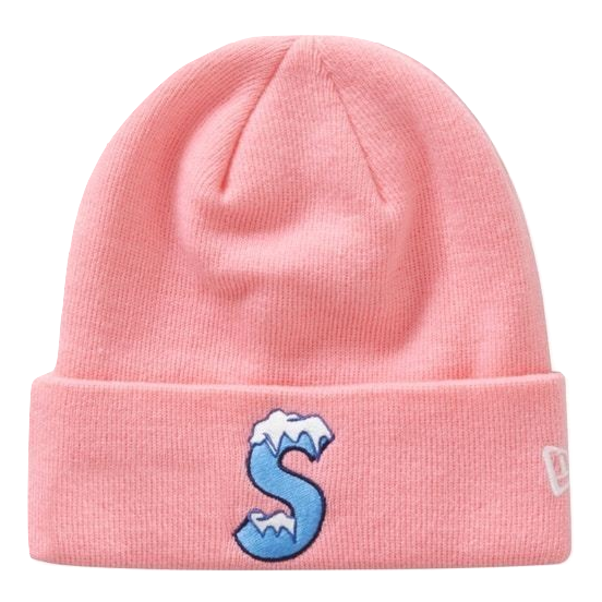 Supreme New Era S Logo Beanie - Pink (FW20)