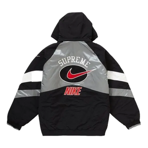 Supreme x Nike Hooded Sport Jacket - Silver Supreme