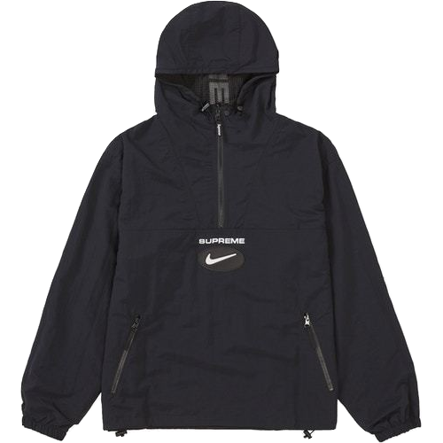 Supreme Nike Reversible Ripstop Anorak - Black Supreme