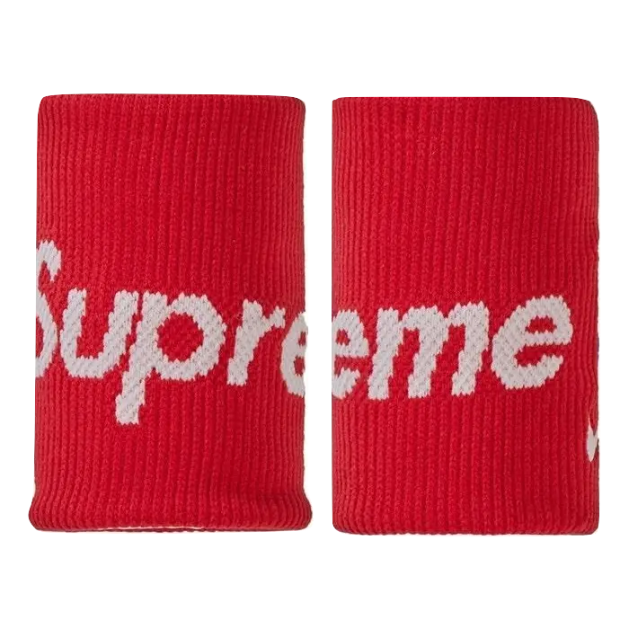 Supreme Nike Nba Wristbands - Red Supreme