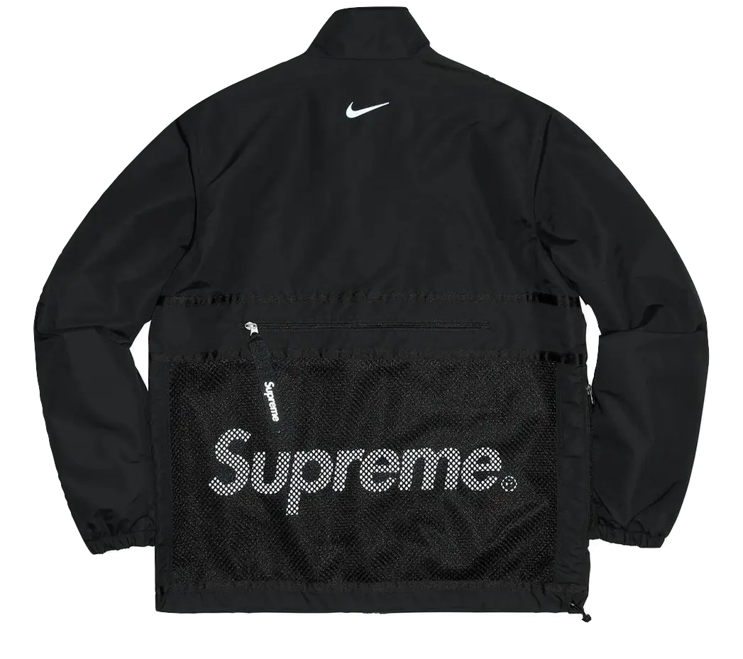 Supreme x Nike Trail Running Jacket - Black Supreme