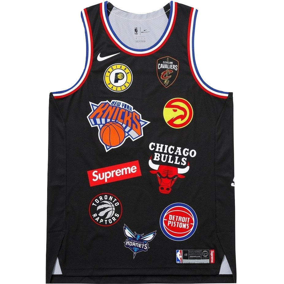 Supreme Nike/NBA Teams Authentic Jersey - Black - Used