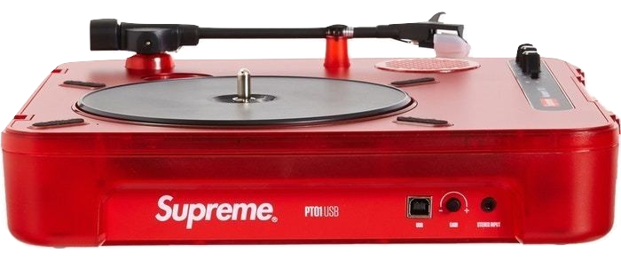 Supreme Numark PT01 Turntable - Red