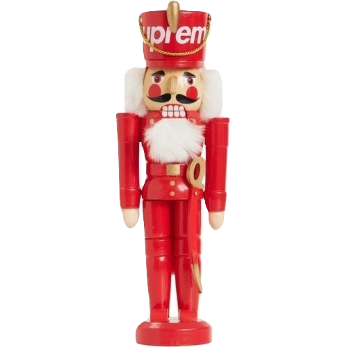 Supreme Wooden Nutcracker - Red