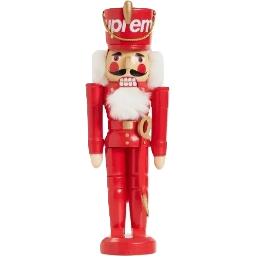 Supreme Wooden Nutcracker - Red - Used Supreme