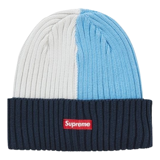 Supreme Overdyed Beanie SS20 - Mixed Blue Supreme