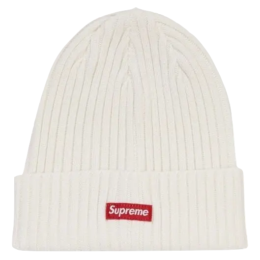 Supreme Overdyed Beanie SS19 - Natural Supreme