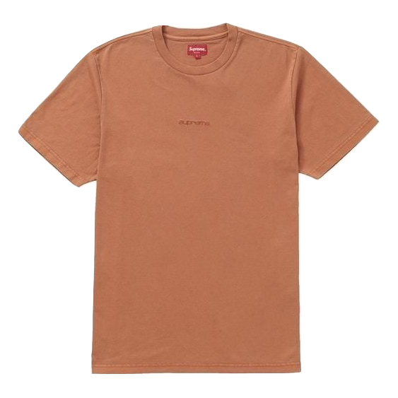 Supreme Overdyed Tee Rust SS19 Grails SF