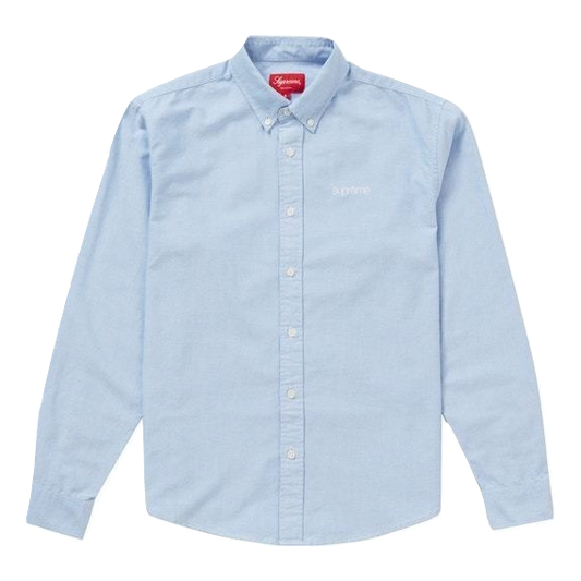 Supreme Oxford Shirt SS20 - Light Blue - Used