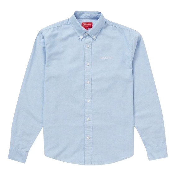 Supreme Oxford Shirt SS20 - Light Blue - Used