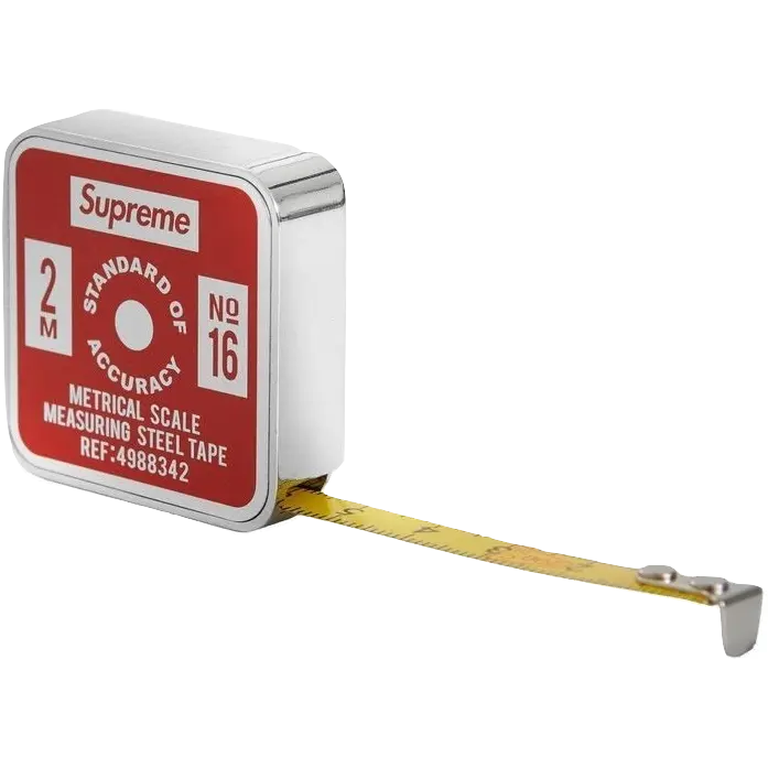 Supreme/Penco Tape Measure (Imperial) - Red Supreme