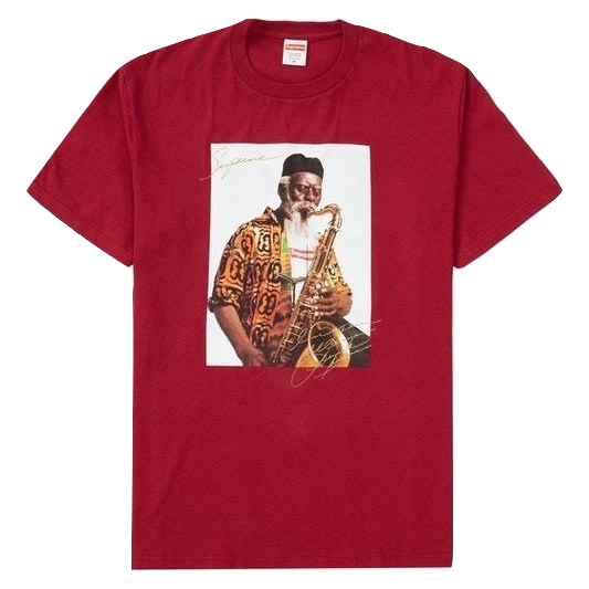 Supreme Pharoah Sanders Tee - Cardinal Supreme