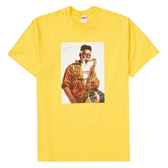 Supreme Pharoah Sanders Tee - Yellow Supreme