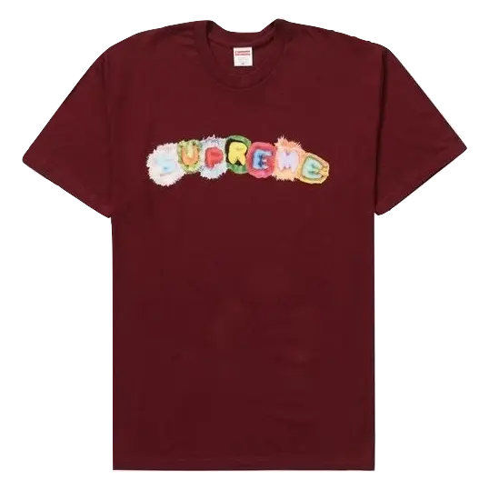 Supreme Pillows Tee - Burgundy Supreme