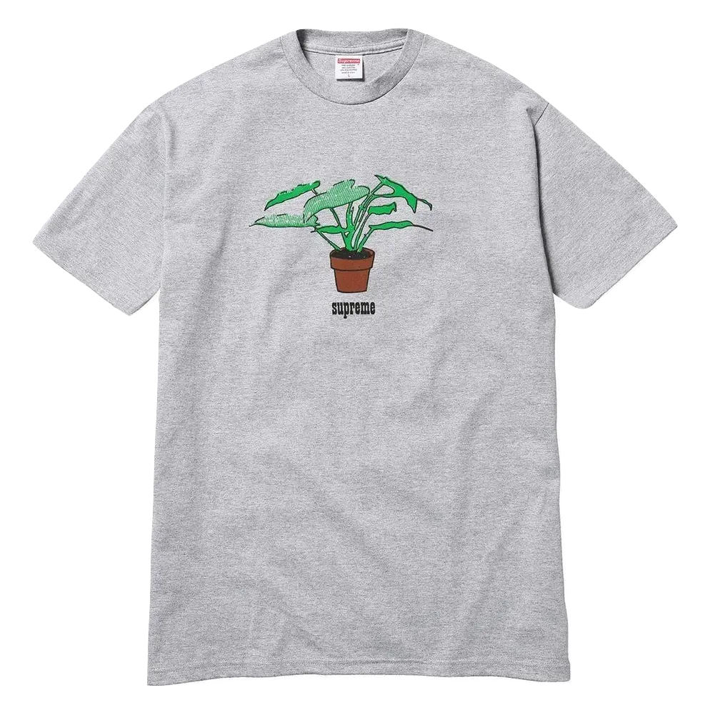 Supreme Plant Tee - Heather Grey Supreme