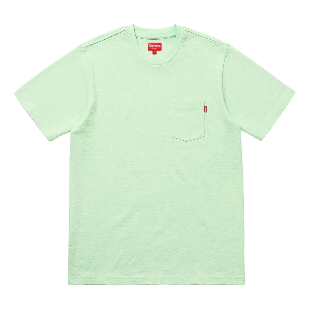 Supreme Pocket Tee Heather - Light Green Supreme
