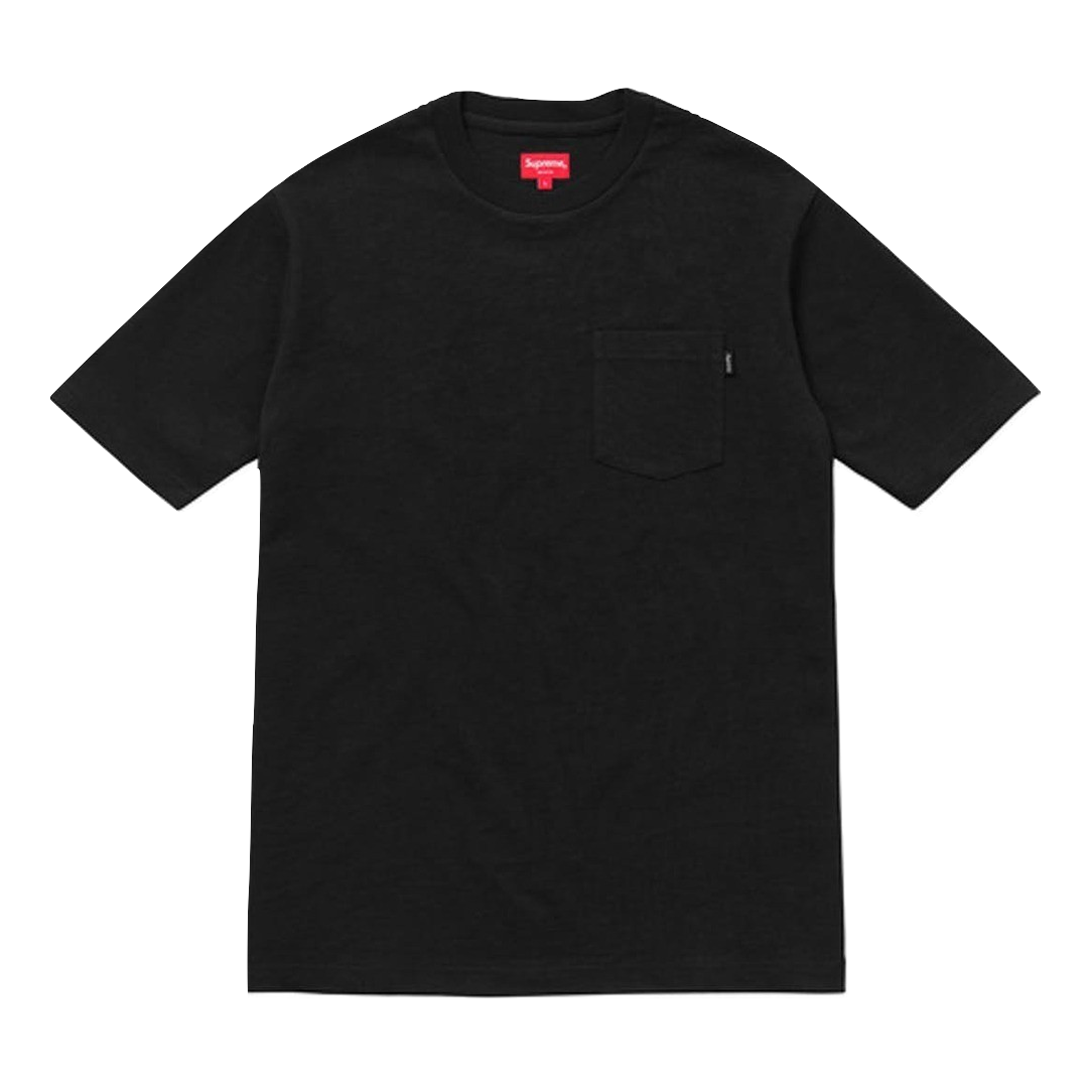 Supreme Pocket Tee SS18 - Black - Used Supreme